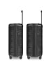 Bergpfeil Travel 4-Rollen Kofferset 3-tlg. mit Dehnfalte in black night metallic