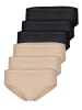 Nina von C. 6er Pack Hipster in schwarz-nude