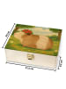 Mr. & Mrs. Panda Holz Teebox Meerschweinchen Weisheit Design ohn... in Weiß