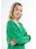 myMo Damen Strickpullover in Grün
