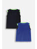 Lemon explore Zweiseitiges ärmelloses Shirt in blau