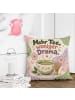 Mr. & Mrs. Panda Kissen Matcha-Schale kawaii Design mit Spruch in Weiß