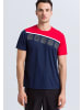 erima 5-C T-Shirt in new navy/rot/weiss