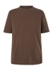 JP1880 Kurzarm T-Shirt in dunkelbraun