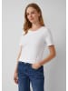 s.Oliver T-Shirt in 0100_weiß