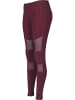 Urban Classics Leggings in Weinrot