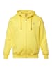 JP1880 Sweatjacke in zitronengelb