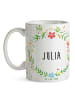 Mr. & Mrs. Panda Kaffeetasse Julia mit Spruch in Keine Angabe