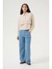 Karen By Simonsen Langarm - Hemd KBUda in Simply Taupe