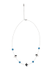 grassland Women Necklace in Silver Turquoise