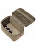 Reisenthel travelling - Beautycase 28 cm (jacquard grey) in rhombus olive