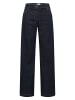 Cecil High Waist Wide Leg Jeans im Loose Fit in Rinsed Wash