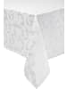 Erwin Müller Jacquard Tischdecke Greven in weiß