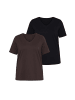 Ulla Popken Shirt in mahagoni