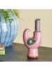 Bloomingville Kerzenhalter TRUDY Rosa Keramik Vogel 12x8 cm