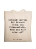 Mr. & Mrs. Panda Jutetasche Spruch Altenpflegerin Fitness mit Sp... in Creme