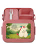 Mr. & Mrs. Panda MEPAL Bentobox Einhörner Umarmen Design mit Spruch in Rot Pastell