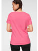 H.I.S. T-Shirt in schwarz, pink, rauchblau