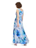 Vera Mont Abendkleid ohne Arm in Blue/White