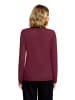 Betty Barclay Kaschmir-Pullover mit Stehkragen in Maroon Banner