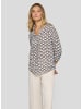 Rabe Bluse in Braun