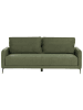Beliani 3-Sitzer Sofa HEMING in Grün - (W) 200 x (H) 88 x (L) 90 cm