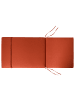 Beliani 2er-Set Auflagen JAVA/AMANTEA PREMIUM in Rot
