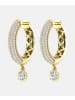Ethische Diamanten Ohrringe aus 375 Gelbgold mit Lab Grown Diamant