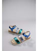 Aniston SHOES Keilsandalette in blau kombiniert