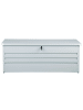 Beliani Truhe CEBROSA in Grau - (W) 165 x (H) 67 x (L) 70 cm