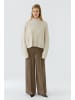 Oui Pullover in light beige mel
