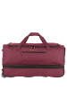 travelite Basics - Rollenreisetasche 98L 70 cm in bordeaux