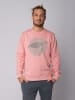 wat? Apparel Sweatshirt Meeresschildkröte in Canyon Pink