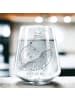 Mr. & Mrs. Panda Glas Igel Beten ohne Spruch in Transparent