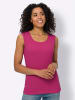 Sieh an! Shirttop in fuchsia