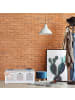 relaxdays Sitzbank in Weiß - (B)105 x (H)44 x (T)35 cm