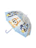 Bluey Regenschirm Ø71cm – Puddle Kinderschirm transparent