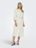 ONLY Kleid in Cloud Dancer