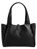 Cluty Shopper echt Leder in schwarz