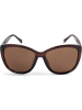 styleBREAKER Sonnenbrille in Braun-Gold / Braun getönt