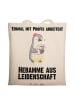 Mr. & Mrs. Panda Schultasche Hebamme Leidenschaft mit Spruch in Creme