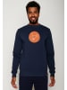 GreenBomb Sweatshirt Bike Slogan in Marineblau