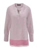Aniston SELECTED Longbluse in rose-mintgrün-weiß