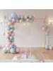 relaxdays Luftballon Bogen in Gold - (H)300 x (B)300cm