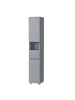 VASAGLE Badezimmerschrank in Grau - (B)30 x (H)170 x (T)30 cm