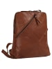 SPIKES & SPARROW Rucksack echt Leder in cognac