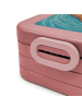 Mr. & Mrs. Panda MEPAL Bentobox Otter Muschel Design ohne Spruch in Rot Pastell