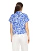 Betty Barclay Bluse in blau ecru