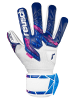 Reusch Torwarthandschuhe Attrakt RE:GRIP NC Junior in 4310 blue / pink / white