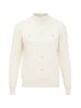 carato Damen Strickpullover in Wollweiss